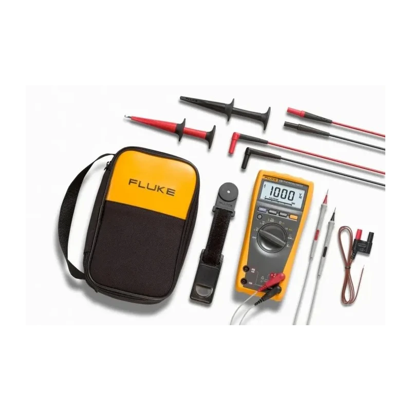 Fluke Digital Multimeter Kit True-RMS, 10A, 6000-Count Display FLUKE 179/EDA2
