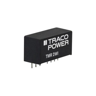 TRACOPOWER DC/DC Converter 5V DC Output, 400mA, 75V DC Max Input, 18V Min Input, 2W Through-Hole SIP-9 - TMR 2-4811WI