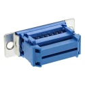RS PRO 15 Way Straight Cable D-Sub Connector Female, 1.27 mm Pitch, 1A, Metal Shell, IDC, 250V 138-017