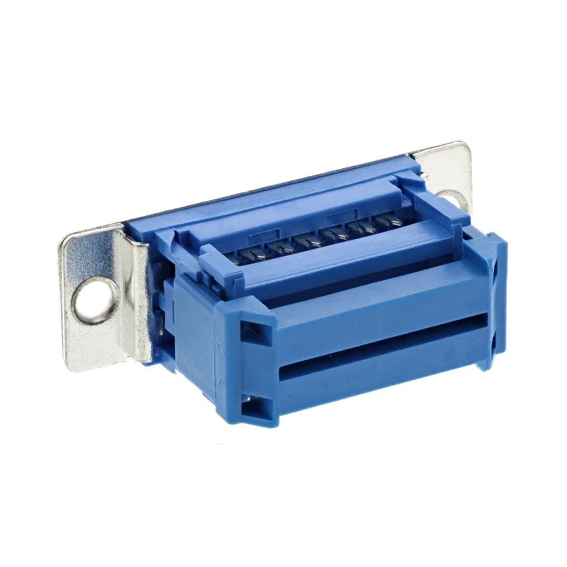 RS PRO 15 Way Straight Cable D-Sub Connector Female, 1.27 mm Pitch, 1A, Metal Shell, IDC, 250V 138-017