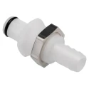 Colder Products Hose Connector 9.53 mm ID Threaded, Acetal Body, 8.3 bar, PLC42006
