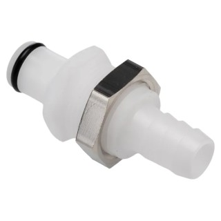 Colder Products Hose Connector 9.53 mm ID Threaded, Acetal Body, 8.3 bar, PLC42006