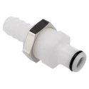 Colder Products Hose Connector 9.53 mm ID Threaded, Acetal Body, 8.3 bar, PLC42006