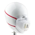 3M FFP3 Disposable Face Mask Valved Cup, 8300 Series, 10 Per Pack, Moulded, EN 149:2001+A1:2009, 