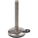 Nu-Tech Engineering M20 Adjustable Foot 100 mm Diameter, Stainless Steel, 1000 kg Static Load Capacity, 3.5° Tilt A205/011