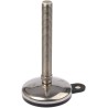 Nu-Tech Engineering M20 Adjustable Foot 100 mm Diameter, Stainless Steel, 1000 kg Static Load Capacity, 3.5° Tilt A205/011