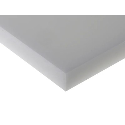 RS PRO White POM Plastic Sheet, 500 mm x 300 mm x 20 mm, Acetal Copolymer, MPN 139-580