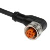 ifm electronic Female 4-Way M12 Sensor Actuator Cable, Polyurethane Jacket, 5 m, 36V DC, EVC008