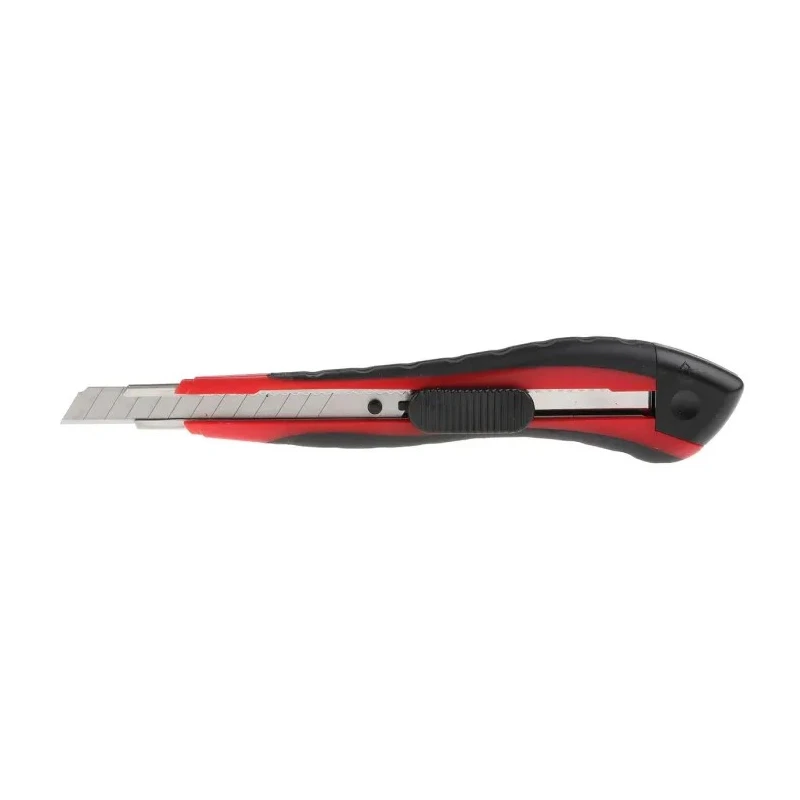 Facom Safety Knife with Snap-off Blade, Retractable, Stainless Steel, Light Duty, 84 mm Blade, 844.S9PB