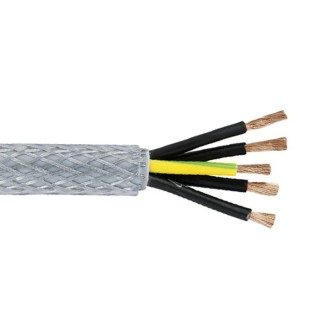 Lapp SY Control Cable, 5 Cores, 17 AWG, Unscreened, 50 m, Transparent PVC Sheath 1125205
