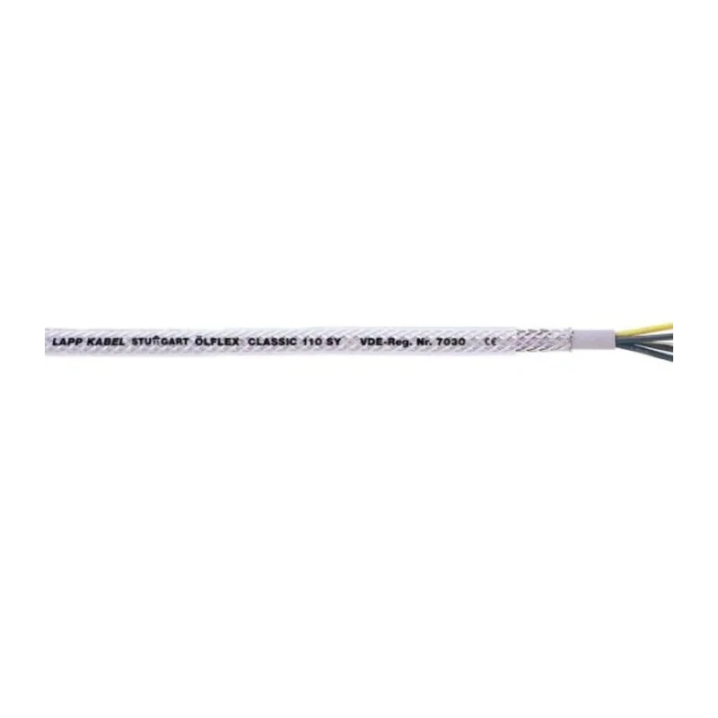 Lapp SY Control Cable 4 Cores 16 AWG Unscreened 50m Transparent PVC Sheath 1125304