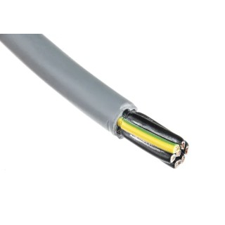 Lapp ÖLFLEX CLASSIC 130 H Control Cable, 7 Cores, 1.5 mm², 15 AWG, 50 m, Low Smoke Zero Halogen, Unscreened, Silver 1123114