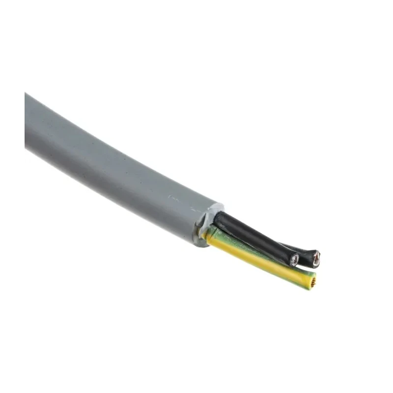 Lapp ÖLFLEX CLASSIC 130 H Control Cable, 3 Cores, 18 AWG, Unscreened, Low Smoke Zero Halogen, 50m, Silver Grey 1123033