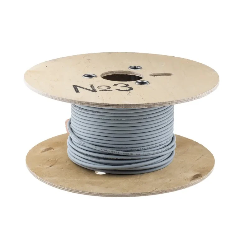 Lapp ÖLFLEX CLASSIC 130 H Control Cable, 3 Cores, 18 AWG, Unscreened, Low Smoke Zero Halogen, 50m, Silver Grey 1123033