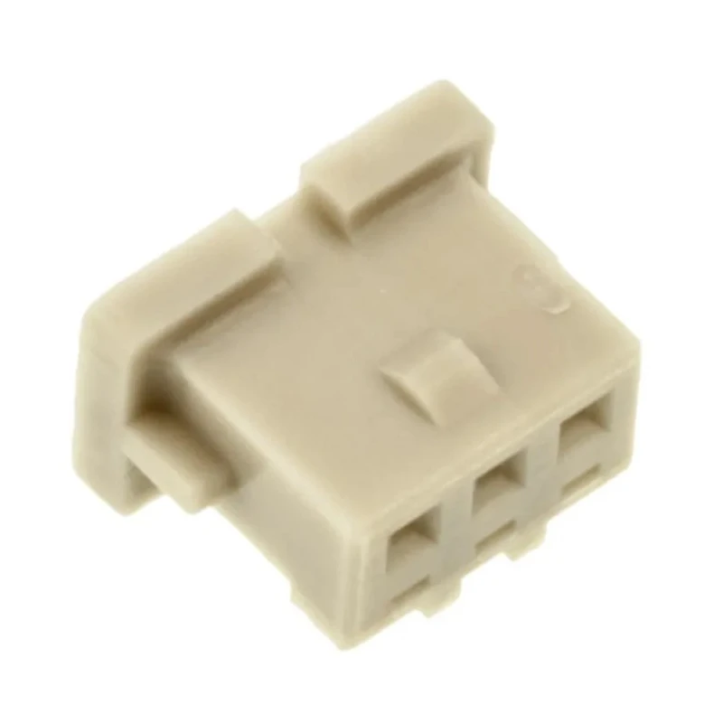 Hirose Male Connector Housing, 1.25 mm Pitch, 3 Way, Polyamide, Cable Mount DF13