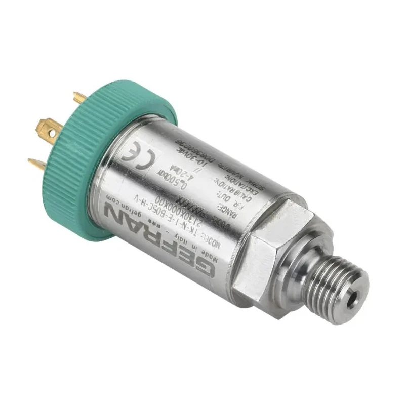 Gefran TK Series Pressure Sensor, Absolute, 0–16 bar, ±0.5% Accuracy, IP66 F040551/ TK-N-1-Z-B16U-M-V 2130X000X00
