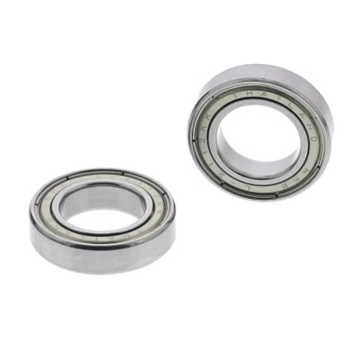 NMB 1 Row Deep Groove Ball Bearing Shielded Chromium Steel 12 mm ID 21 mm OD 5 mm L-2112KKRA1P25LY121