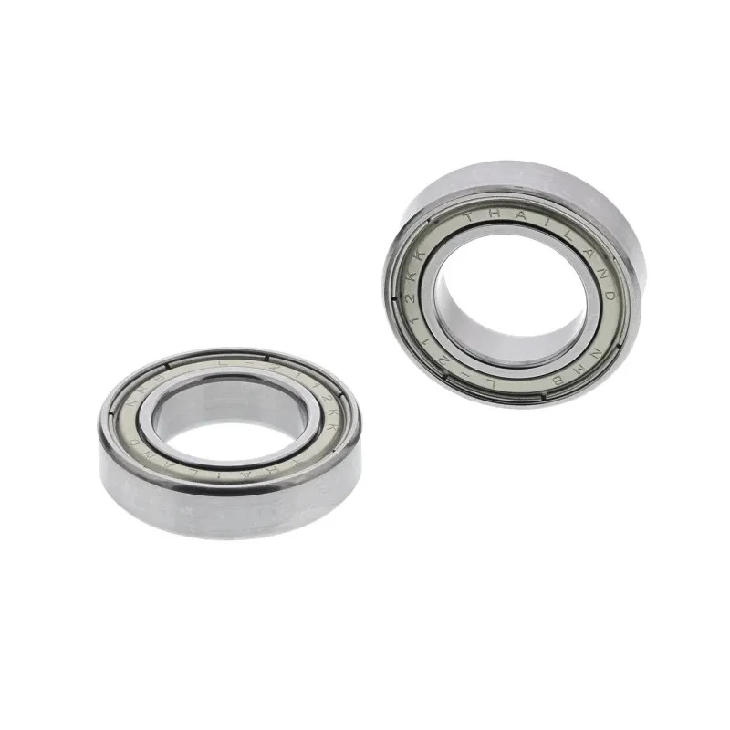NMB 1 Row Deep Groove Ball Bearing Shielded Chromium Steel 12 mm ID 21 mm OD 5 mm L-2112KKRA1P25LY121
