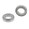 NMB 1 Row Deep Groove Ball Bearing Shielded Chromium Steel 12 mm ID 21 mm OD 5 mm L-2112KKRA1P25LY121