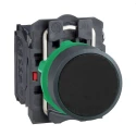 Schneider Electric Harmony XB5 Series Panel Mount Push Button Switch Black LED SPDT Slow Break 22 mm Cutout IP66 XB5AA25