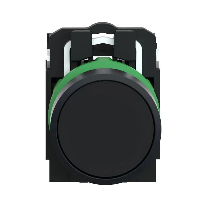 Schneider Electric Harmony XB5 Series Panel Mount Push Button Switch Black LED SPDT Slow Break 22 mm Cutout IP66 XB5AA25