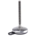 Nu-Tech Engineering Adjustable Foot M16 100mm Diameter Stainless Steel 1000kg 3.5° Tilt A205/008