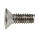 RS PRO Stainless Steel Hex Socket Countersunk Screw M6 x 16 mm Plain Finish 171-893