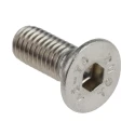 RS PRO Stainless Steel Hex Socket Countersunk Screw M6 x 16 mm Plain Finish 171-893