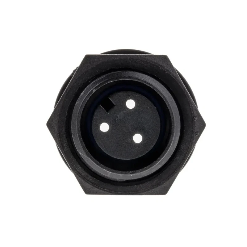 Bulgin Miniature Circular Connector, Socket, Rear Mount, 3 Contacts, Female, IP68, Buccaneer 400 Series, 250V, 8A PX0413/03S