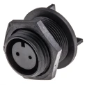 Bulgin Miniature Circular Connector 2 Contacts, Rear Socket, Female, IP68, 8A, Buccaneer 400 Series PX0413/02S