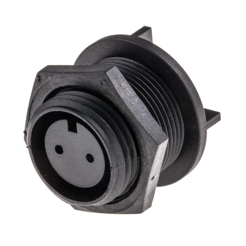 Bulgin Miniature Circular Connector 2 Contacts, Rear Socket, Female, IP68, 8A, Buccaneer 400 Series PX0413/02S