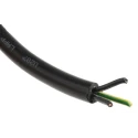 Lapp ÖLFLEX CLASSIC 110 YY Control Cable 3 Cores 18 AWG Unscreened Black PVC Sheath 50m 1120233