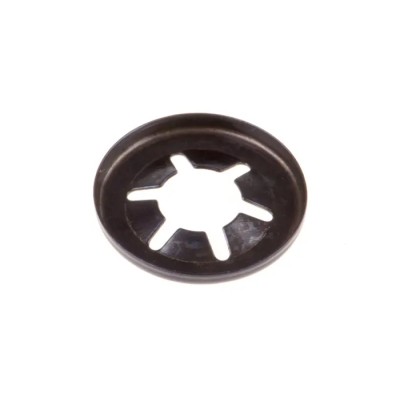 RS PRO Enamelled Steel Open Push-On Fastener, 4.8 mm Shaft, Steel, Enamelled Finish, 11.4 mm OD, RoHS, 172-436