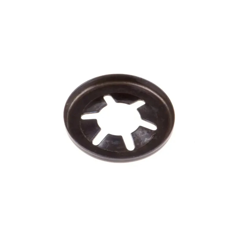 RS PRO Enamelled Steel Open Push-On Fastener, 4.8 mm Shaft, Steel, Enamelled Finish, 11.4 mm OD, RoHS, 172-436