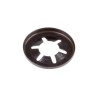 RS PRO Enamelled Steel Open Push-On Fastener, 4.8 mm Shaft, Steel, Enamelled Finish, 11.4 mm OD, RoHS, 172-436