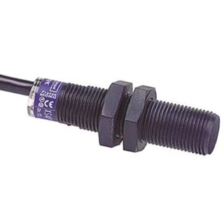 Telemecanique Sensors Threaded Barrel Inductive Proximity Sensor, M12, NPN, 48V DC, 60mm, 264V AC, IP69K XS212AANAL2