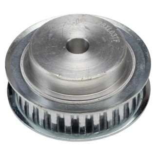 RS PRO Aluminium Timing Belt Pulley, 28 Teeth, 9.5 mm Belt Width, 5 mm Pitch, 45.28 mm Pitch PB TYPE XL 037 28 TOOTH PULLEY