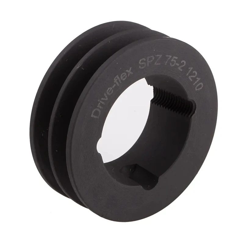 RS PRO Steel Cast Iron Pulley 3 Tooth, 32mm Bore, SPZ/Z PULLEY 75X2