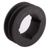 RS PRO Steel Cast Iron Pulley 3 Tooth, 32mm Bore, SPZ/Z PULLEY 75X2