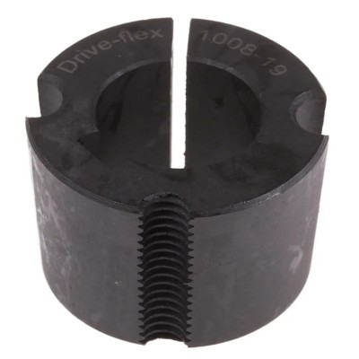 RS PRO Taper Bush 35 mm OD x 22 mm Length, Cast Iron, Bore 19 mm, Bush No. 1008, Maximum Tightening Torque 5.6 Nm 184-369