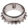 RS PRO 20 Tooth Steel Taper Bush Sprocket 08 B-1, Pitch Diameter 81.19mm, Width 25mm 184-167