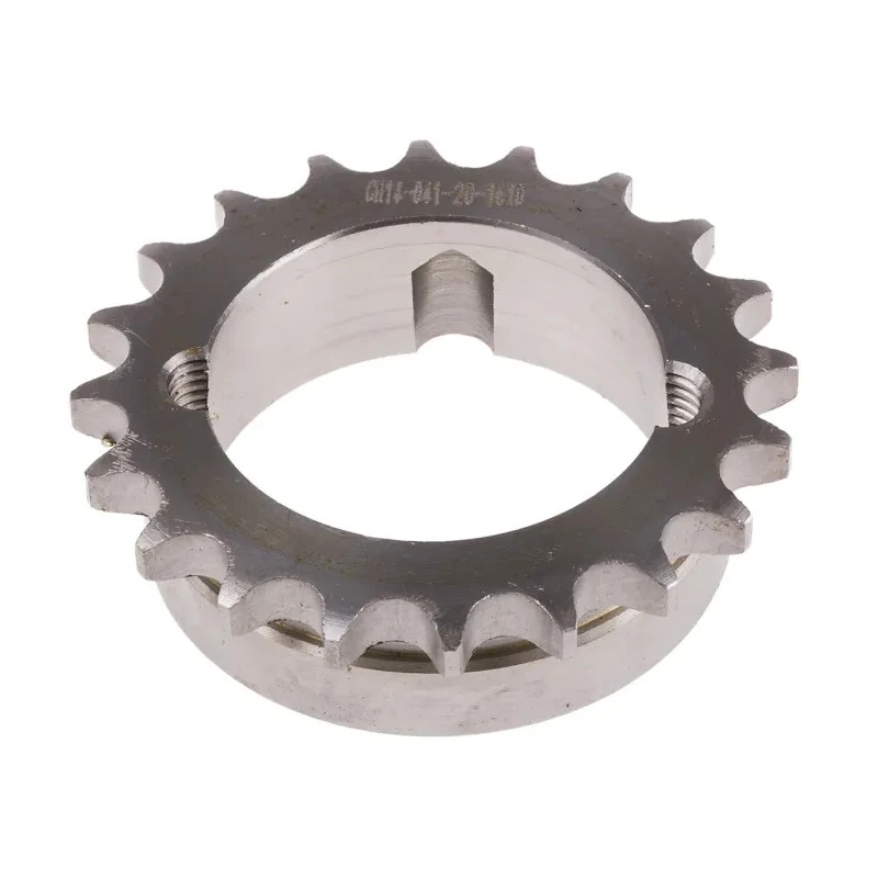 RS PRO 20 Tooth Steel Taper Bush Sprocket 08 B-1, Pitch Diameter 81.19mm, Width 25mm 184-167