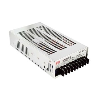 Mean Well DC/DC Converter, Chassis Mount, 24V DC Output, 36–72V DC Input, 201.6W, SD-200C-24