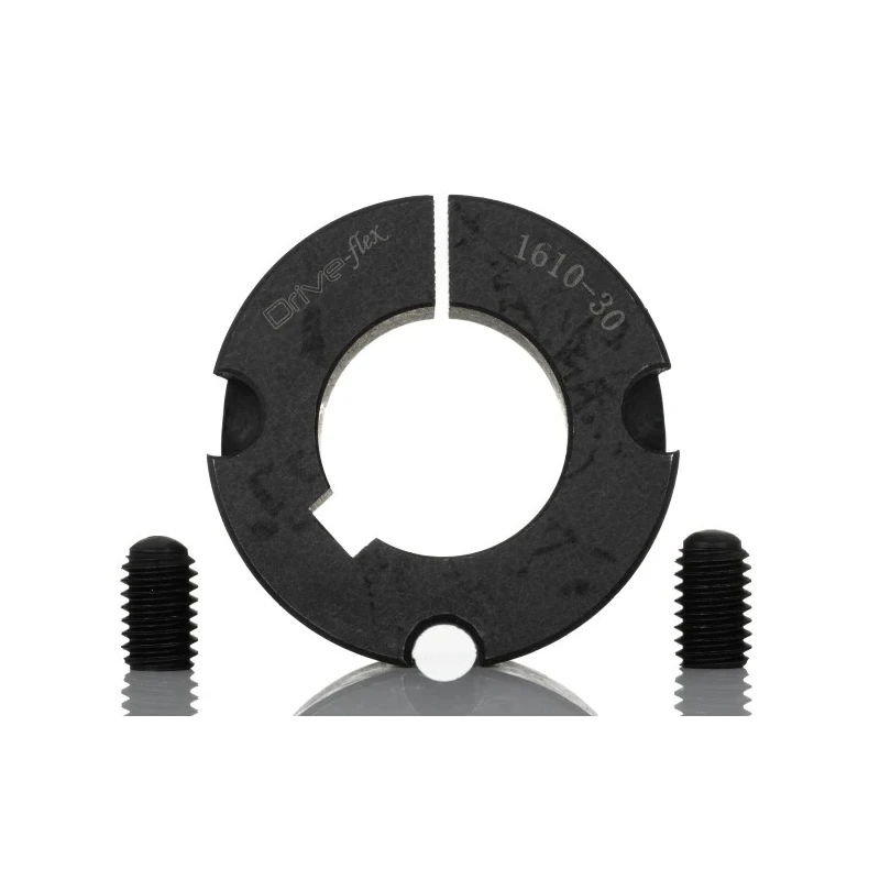RS PRO Taper Bush, 1610 Series, 30mm Bore, 57mm OD, 25mm Length, Cast Iron, 19.6Nm Max Torque 184-189