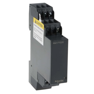 Schneider Electric 3-Phase Monitoring Relay DPDT DIN Rail 484V AC RM17TG20