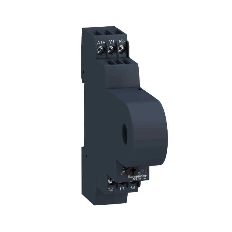 Schneider Electric 3-Phase Monitoring Relay SPDT, DIN Rail, 2A–20A Sensing, 240V AC/DC, RM17JC00MW