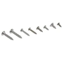 RS PRO Stainless Steel Pozidriv Drive Self-Tapping Screw/Bolt Kit, 890 Pieces, A2 Grade, 180-796
