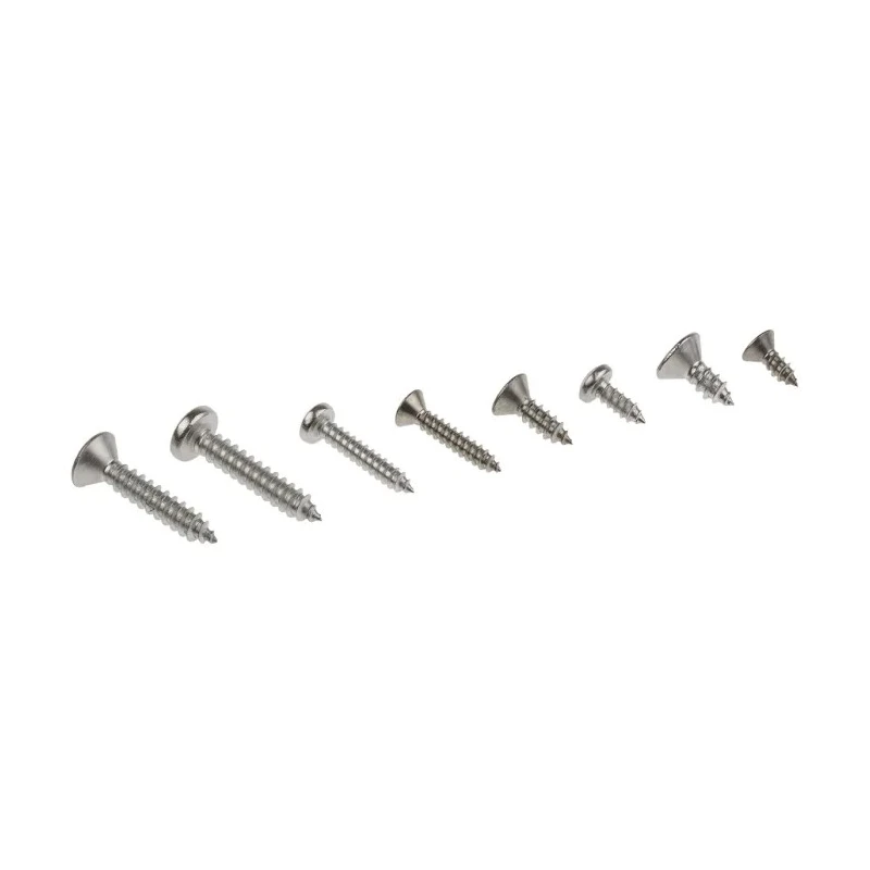RS PRO Stainless Steel Pozidriv Drive Self-Tapping Screw/Bolt Kit, 890 Pieces, A2 Grade, 180-796