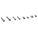 RS PRO Stainless Steel Pozidriv Drive Self-Tapping Screw/Bolt Kit, 890 Pieces, A2 Grade, 180-796