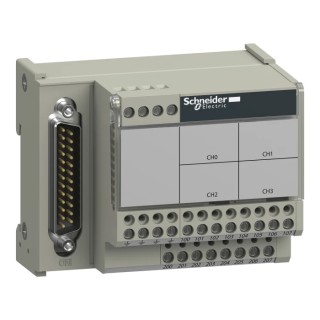 Schneider Electric Modicon X80 Series Base for Advantys ABE7 Telefast Pre-Wired System, IP20, Screw Terminals ABE7CPA412